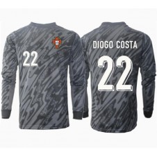 Portugal Diogo Costa #22 Keeper Bortedrakt EM 2024 Langermet